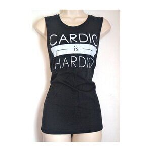 Cardio is Hardio Tank Size S